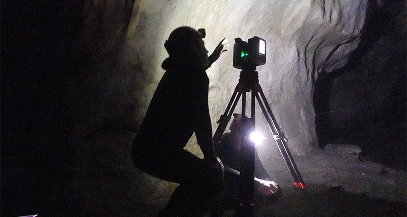 Caso de estudio - Conservación del patrimonio espeleológico de Rumania con nubes de puntos y datos gnss