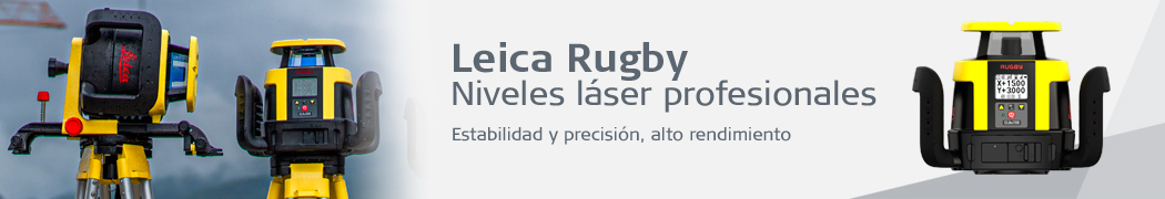 niveles leica rugby