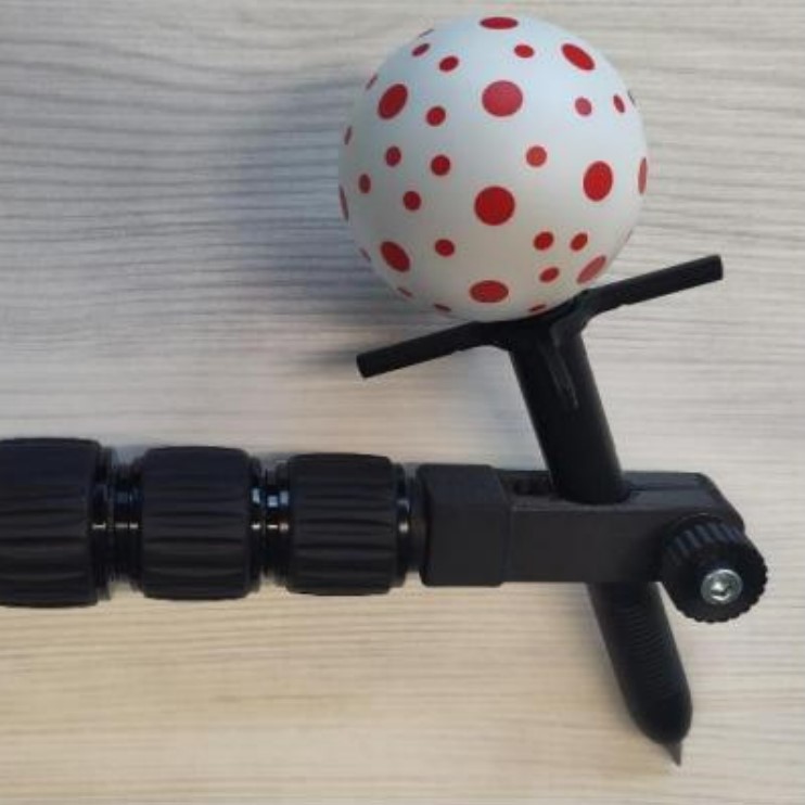 Extensión telescópica para Leica vPen
Unidad de sujeción/carbono para vPen