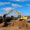 Excavadora control maquinaria
