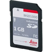 Leica MSD1000
Tarjeta de Memoria Industrial SD 1GB