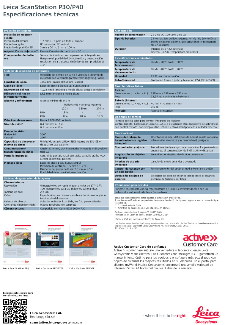 Leica ScanStation P40 | P30