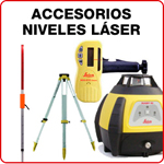 ACCESORIOS NIVELES LÁSER