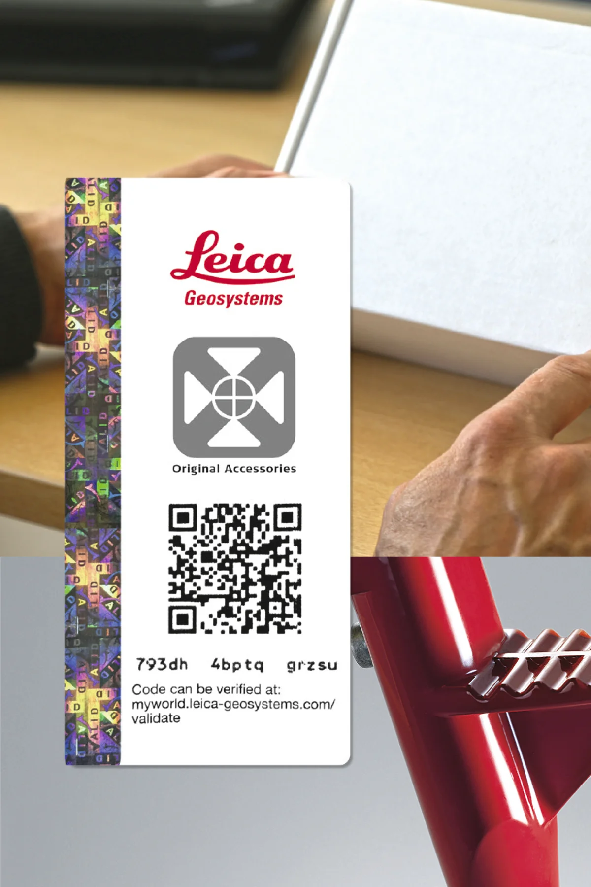 Accesorios  originales de  Leica Geosystems