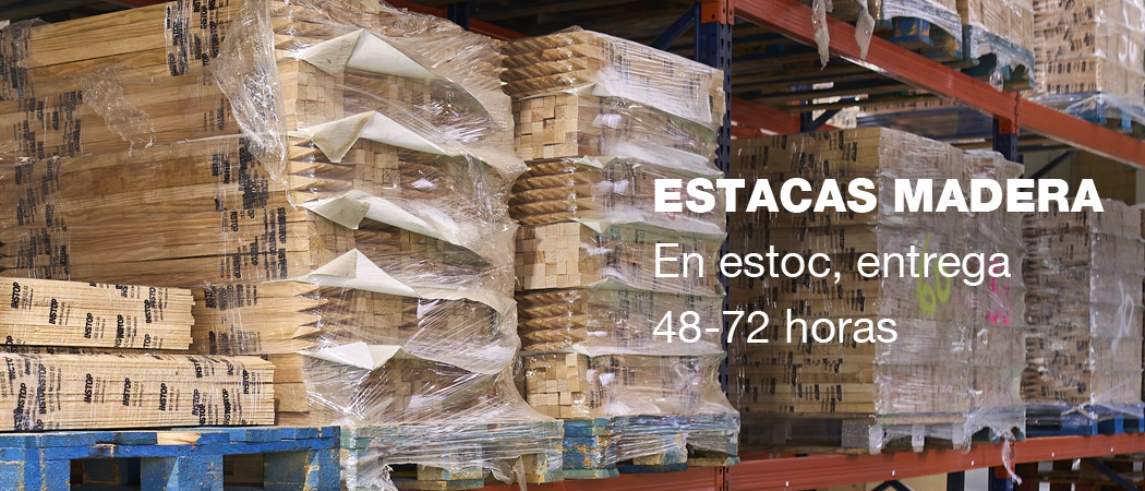 Estacas para topografía