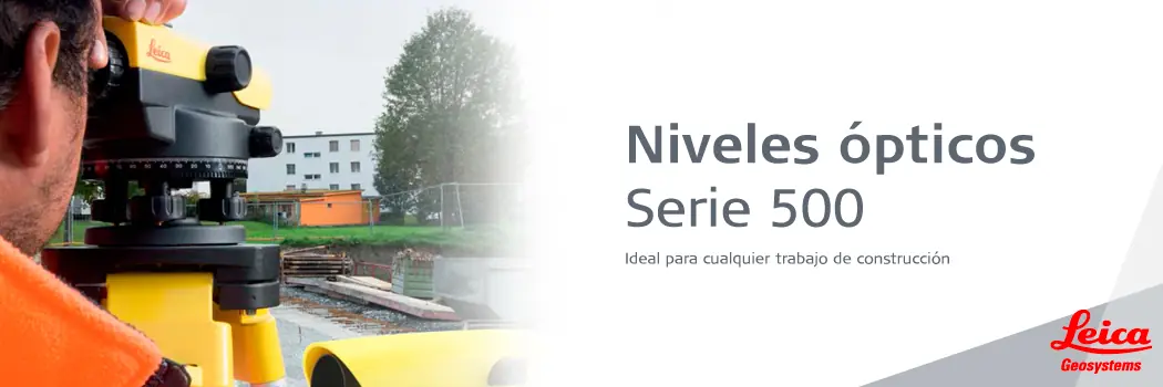 Niveles ópticos Serie 500
