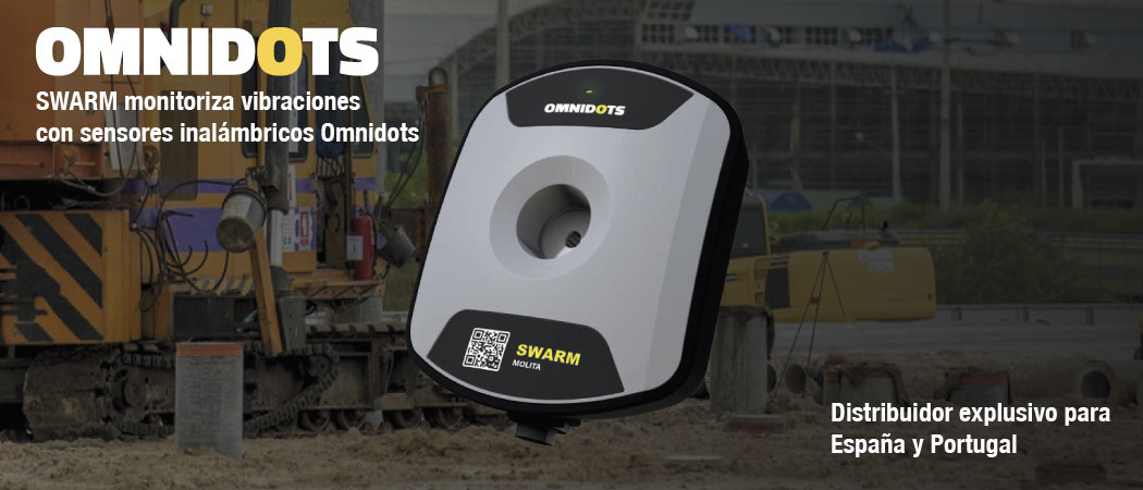 Monitoriza vibraciones con sensores inalámbricos Omnidots