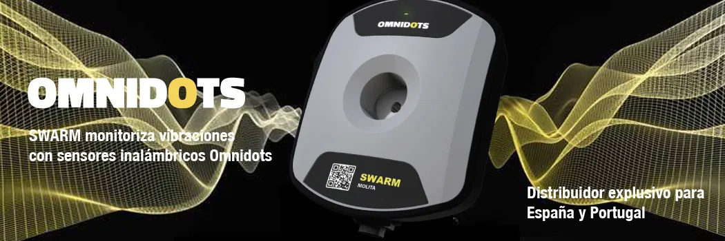 Omnidots sensores para monotorizar vibraciones