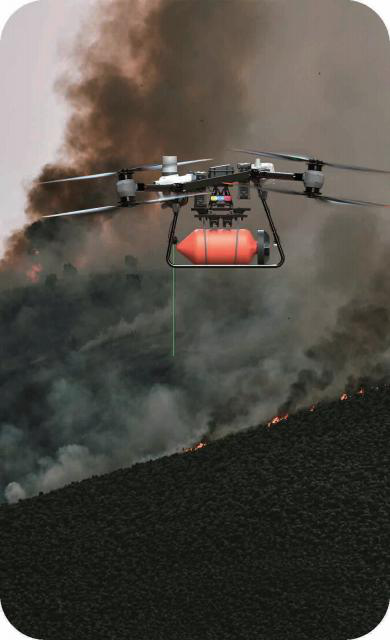 Respuesta a incendios: aplicación del MONOCEROS HT200