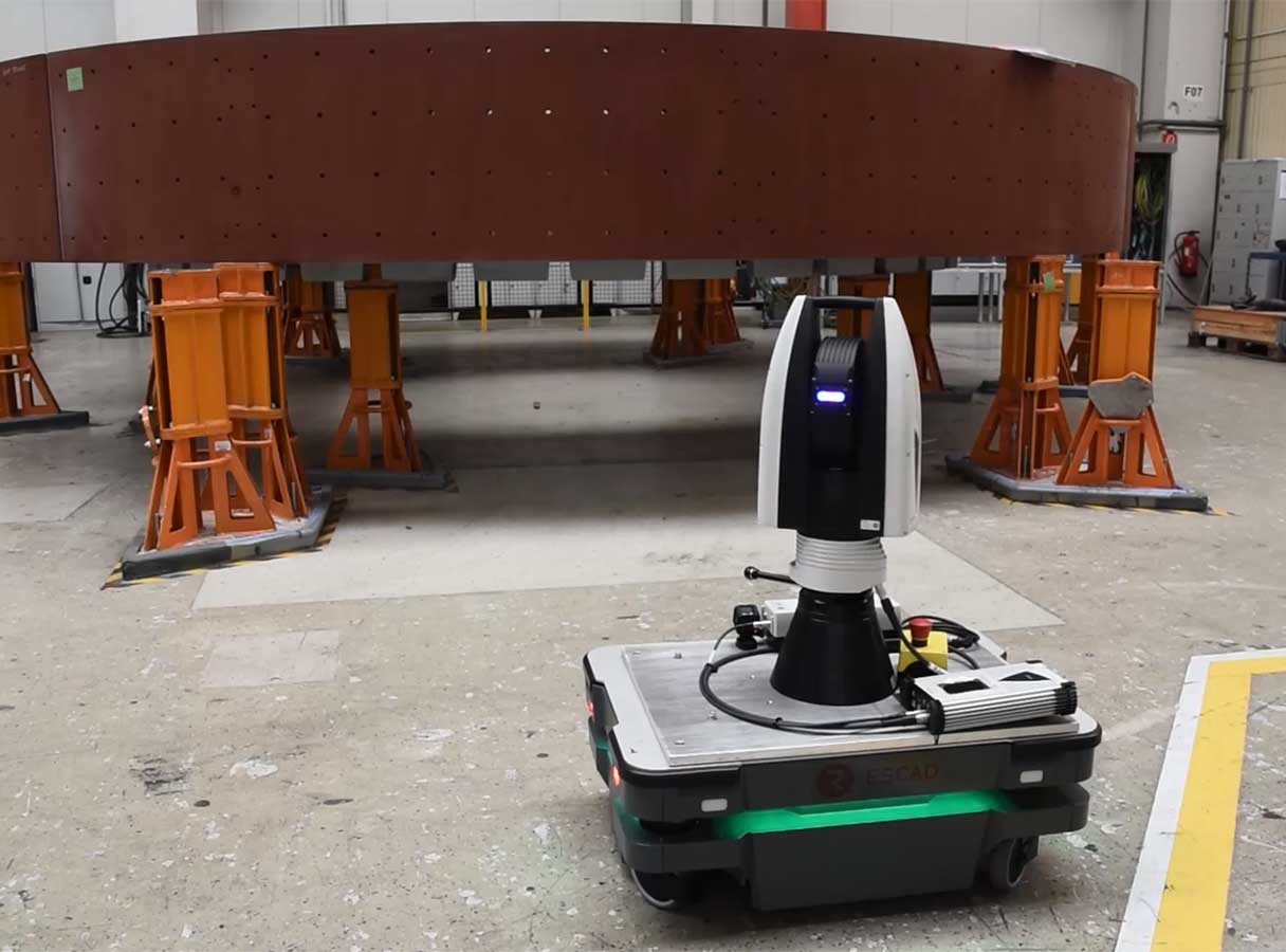 Leica ATS600 preparado para automatización e inspección industrial
