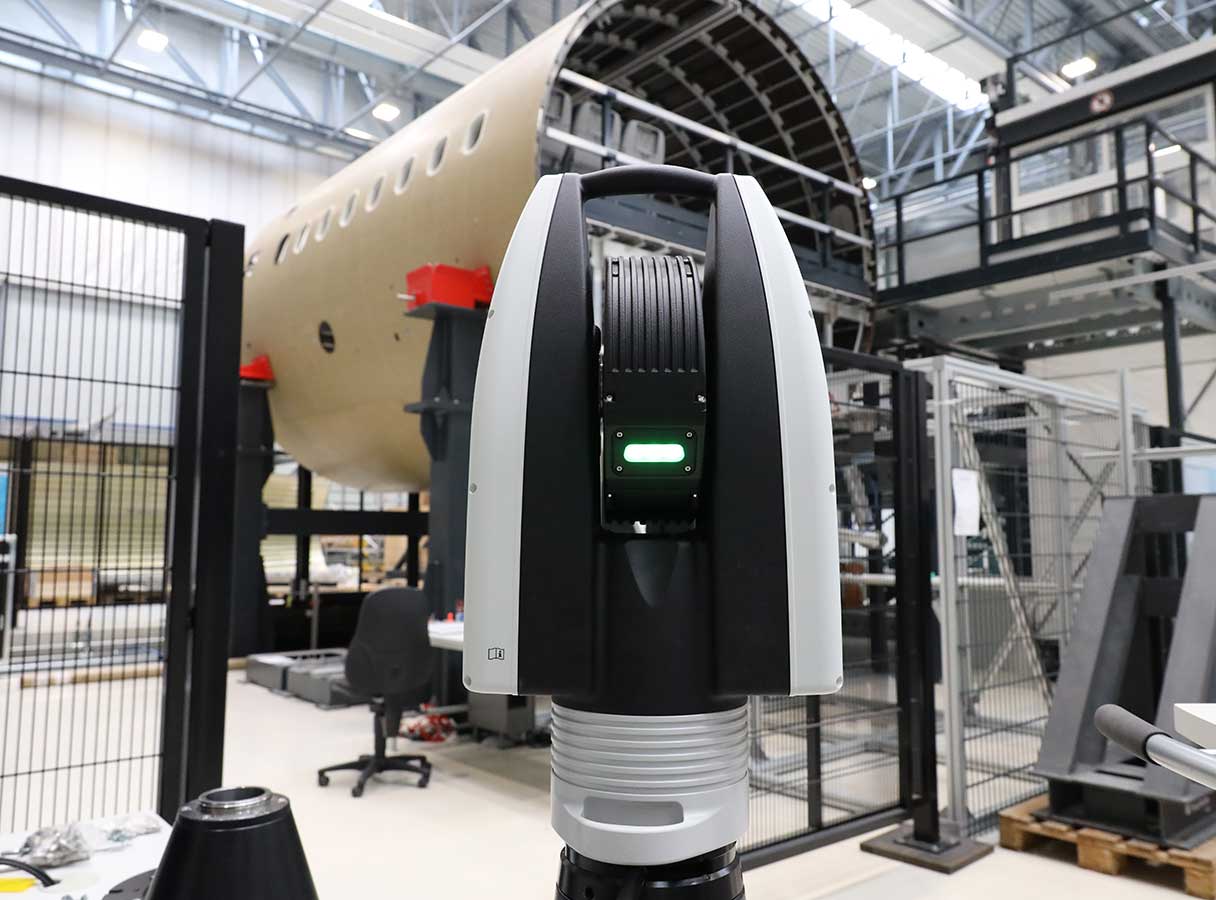 Leica Absolute Tracker ATS800 laser tracker de alta precisión