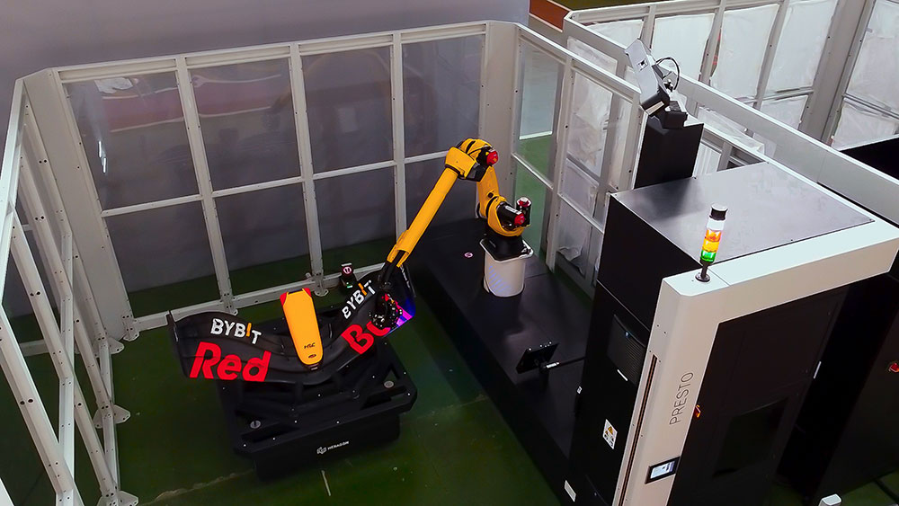 Automatización de inspección 3D con Hexagon HYPERSCAN