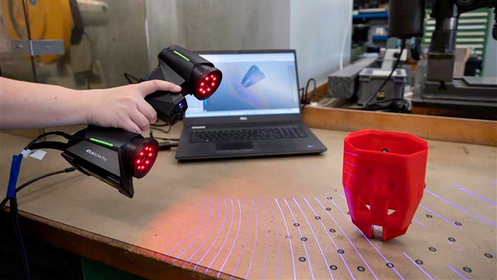 Inspección dimensional con Hexagon ATLASCAN Pro