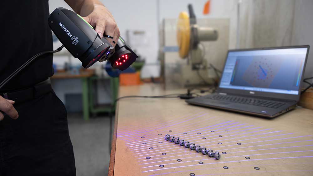 Productividad del escáner 3D Hexagon ATLASCAN Pro