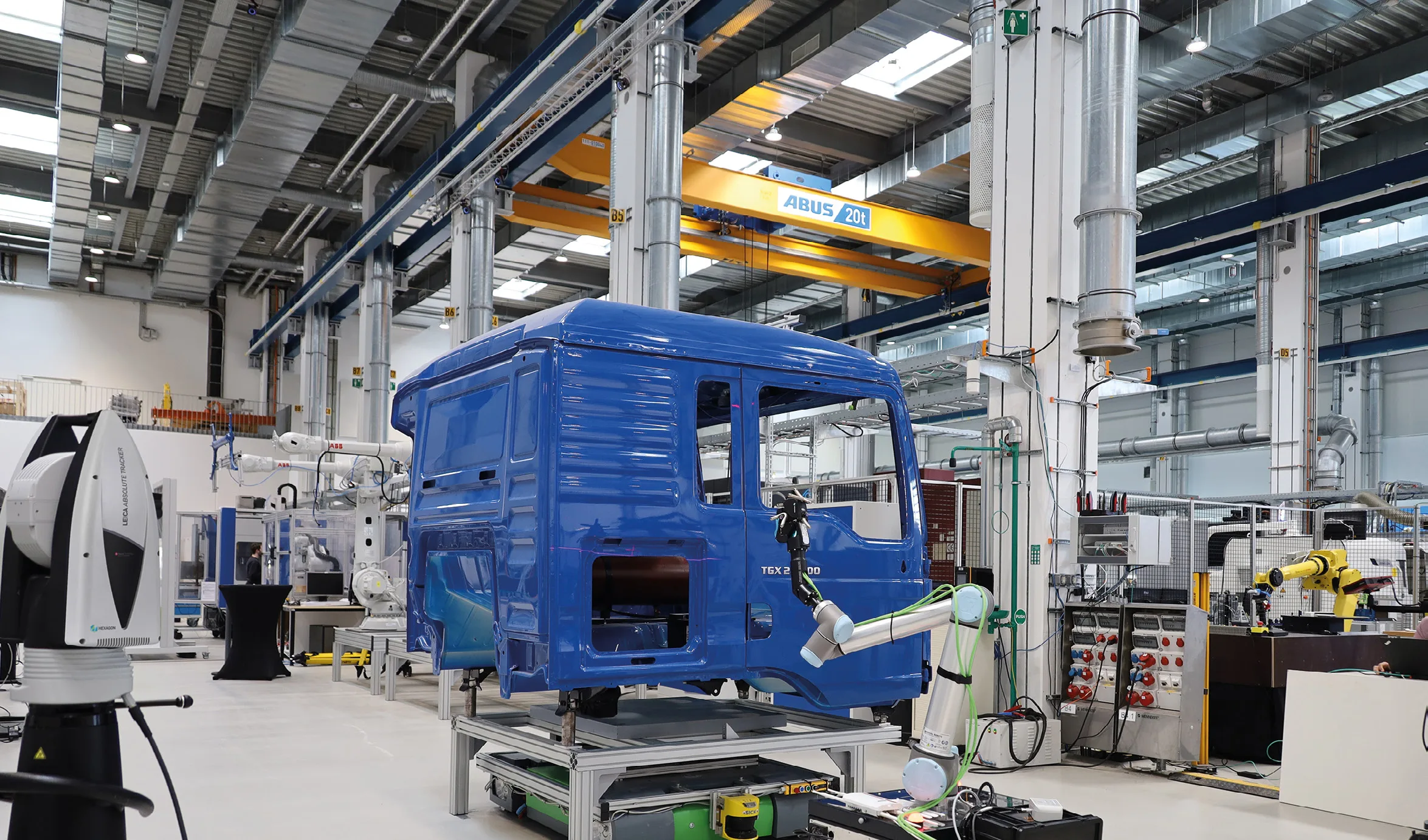 Metrología Hexagon integrada en producción