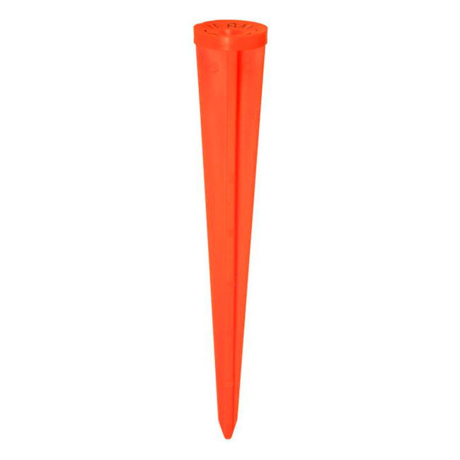 "Estaca" de plástico de 20 cms
Color naranja