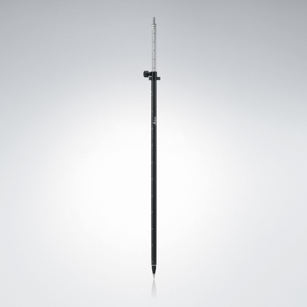 Leica GLS102, bastón para GPS
de fibra de carbono y aluminio