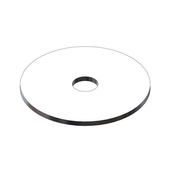 Arandela de aluminio diametro 5 cm